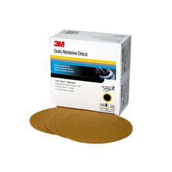 SALE 3M 00975 216U NO HOLE 150MM GOLD DISC 320G