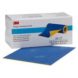3M 35115 GRIPPY SANDING CLOTH P1500 140MM X 114MM ROLL/20