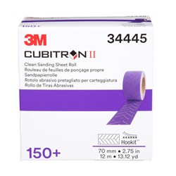 3M 34445 CUBITRON II CLEAN SANDING ROLL P150 70MMX12M