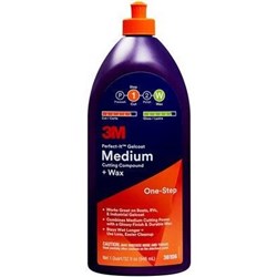 3M 36106 PERFECT-IT GELCOAT MEDIUM CUTTING COMPOUND + WAX 946ML