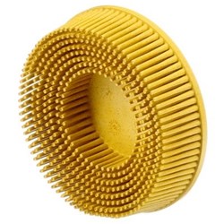 SALE 3M 18736 SCOTCH-BRITE ROLOC BRISTLE DISC G80 YELLOW 75MM EA 