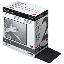 3M 7748 SCOTCH-BRITE COLOR BLEND SCUFF GREY 120MMX152MM