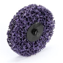 3M 21541 CLEAN & STRIP PRO ROLOC DISC PURPLE 76MM BOX/10