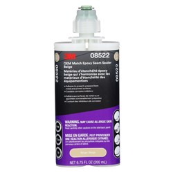 3M 08522 OEM MATCH EPOXY SEAM SEALER BEIGE 200ML EA