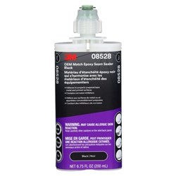 3M 08528 OEM MATCH EPOXY SEAM SEALER BLACK 200ML EA