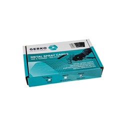 NON-D GERKO METAL SPRAY CARDS DARK GREY 148X105MM BOX/100