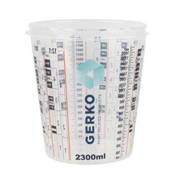NON-D GERKO MIXING CUPS 2300ML EACH