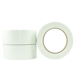 POMONA WHITE 80 MESH RAYON RUBBER CLOTH (DUCT) TAPE 48MMX30M EA