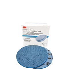 3M 33542 FLEXIBLE FOAM DISC P1200 150MM BOX/20