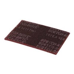 3M 7447 SCOTCH BRITE GP PERFORATED HAND PAD PACK/12